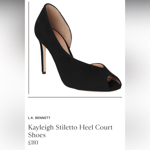 L.K. BENNETT
Kayleigh Stiletto Heel Court
Shoes size 38 eu - Picture 8 of 10